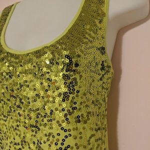 Say What? Tops - {Say What?} Ribbed Sequin Tank Say What? Tops - {Say What?} Ribbed Sequin Tank